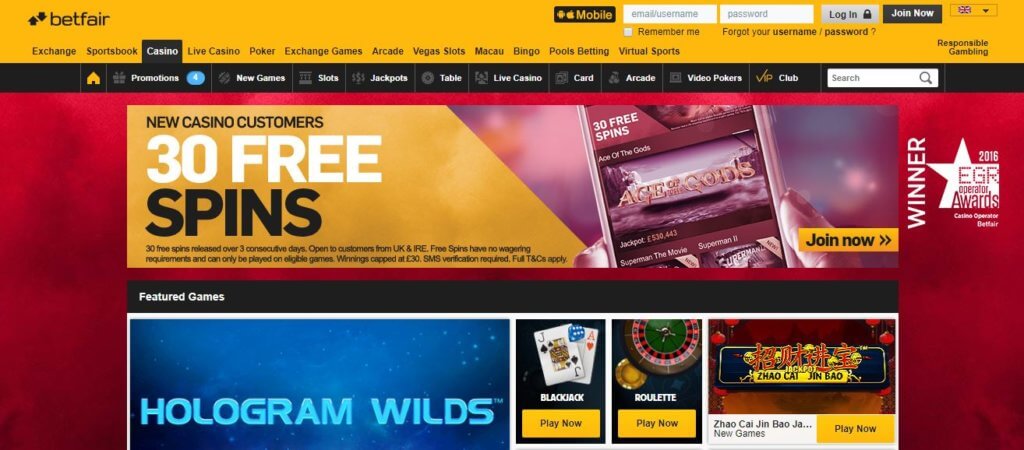 Betfair Casino Offer Betfair Casino Offer