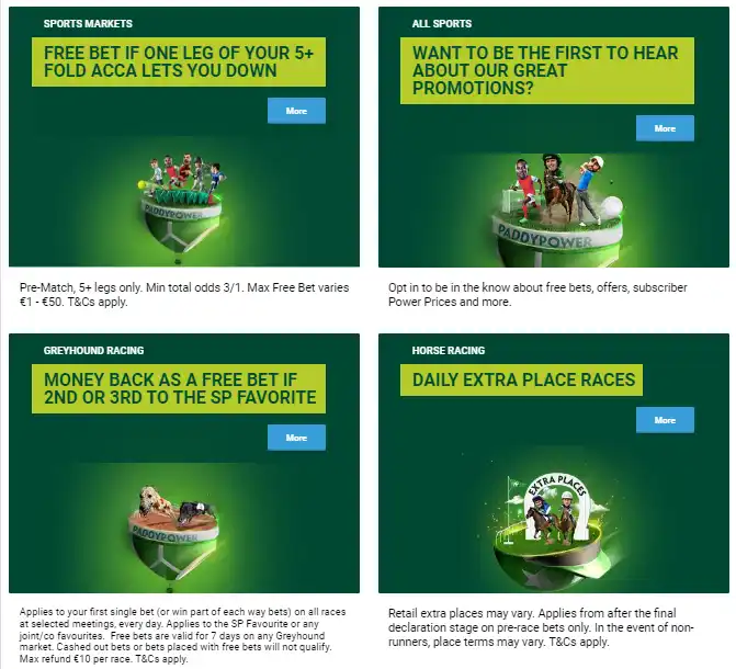 Paddy Power Horse Racing Offers
