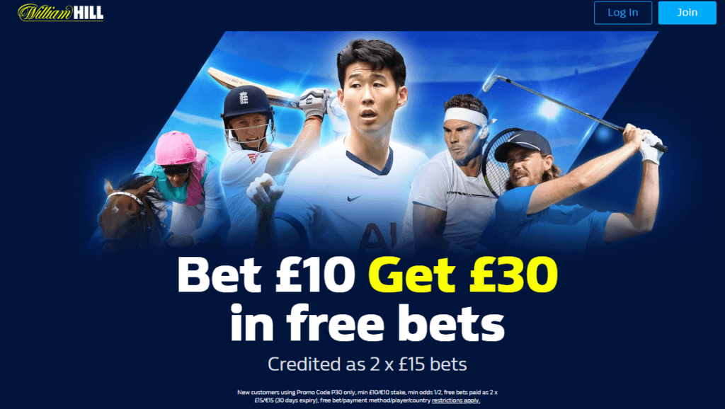 William Hill Bonus Offer William Hill Bonus Offer